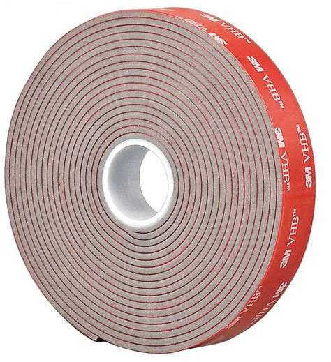 3M™ VHB™ 4991, Acrylic, Double-Sided Foam Tape - 15C402|4991 - Grainger