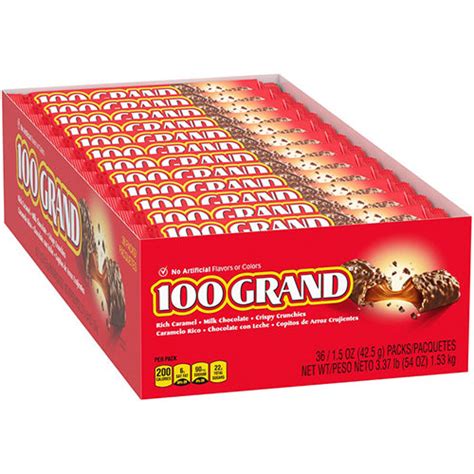 100 Grand Candy Bar 1.5 oz. - All City Candy