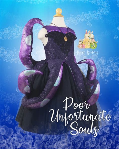 Ursula Inspired Sea Witch Girl Cosplay Dress I Disney Ursula | Etsy