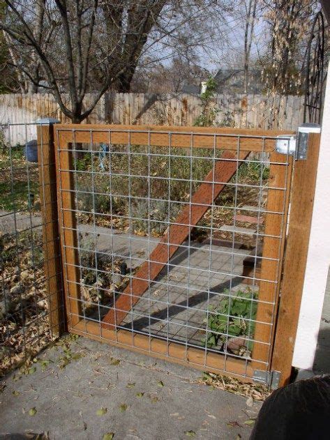 How To Build A Wire Gate For A Fence - Encycloall