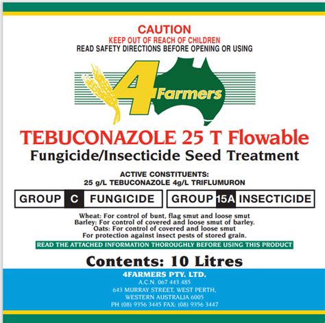 TEBUCONAZOLE 25T | 4Farmers