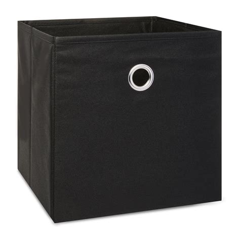 Mainstays Collapsible Fabric Cube Storage Bins (10.5" x 10.5"), Rich ...