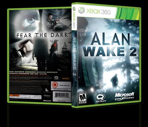 Alan Wake 2 Xbox 360 Box Art Cover by Ausman101