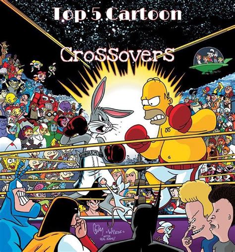 Top Five Cartoon Crossovers | Cartoon Amino