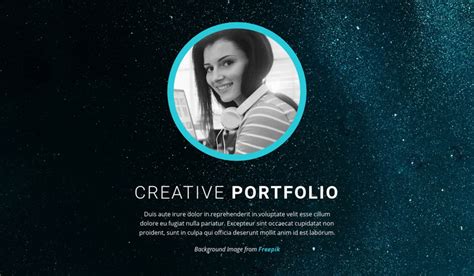 Graphic design portfolio Web Page Design