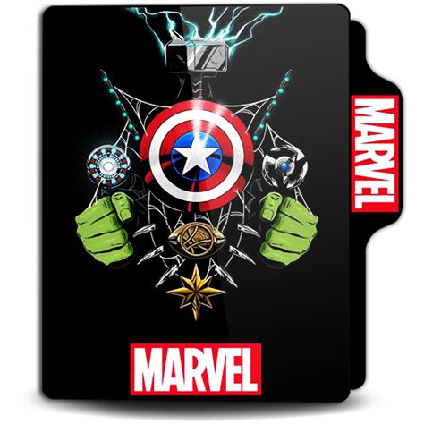 Marvel | Folder Icon by JoyantoDebnath on DeviantArt