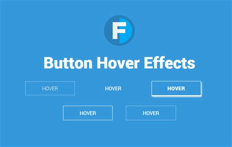 5 Button Hover Animation Effects CSS3 (With Tutorial) | Fostrap