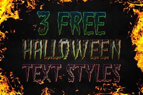 Three Halloween Text Effects — Jonas Stensgaard | A passionate graphic ...