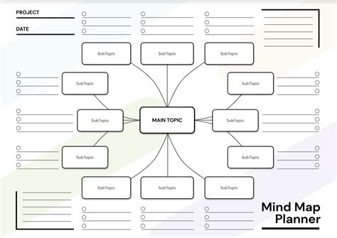 10 Free Mind Map Templates