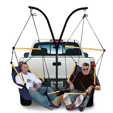 Tailgate Hammocks: Trailer Hitch Stand and Chairs