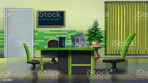 Bank Office Interior Stock Illustration - Download Image Now ...