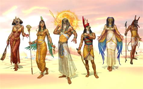 The Major Egyptian Gods and Goddesses