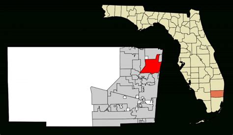 Fichier:broward County Florida Incorporated And Unincorporated Areas ...