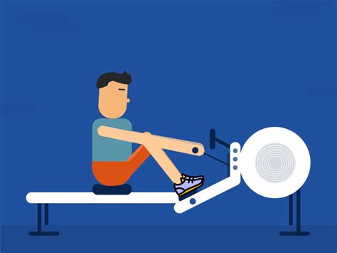 Rowing Workout by Rajesh Seshadri on Dribbble