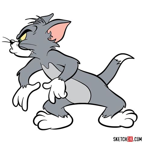 How to draw angry Tom | Tom and jerry drawing, Tom and jerry pictures ...