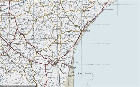 Old Maps of Romney, Hythe and Dymchurch Railway, Kent