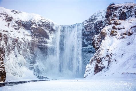 Skógafoss, Winter, Iceland, Island, Memories, Travel, Nature, Landscape ...