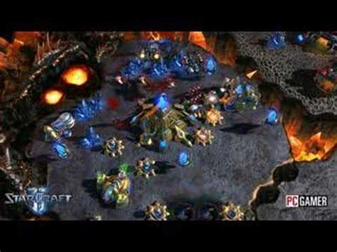 Starcraft 2 Gameplay footage and unit preview - YouTube