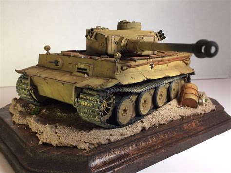 Tiger I 135 Scale Model Diorama Tamiya Models Military Diorama | Images ...