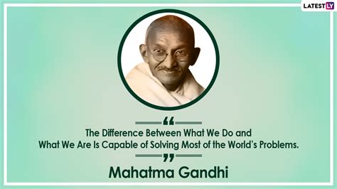 Gandhi Jayanti 2022 Quotes & Mahatma Gandhi Images: WhatsApp Status ...