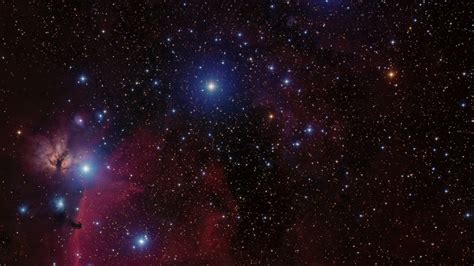 Download wallpaper 3840x2160 orion belt, galaxy, stars, nebula, space ...