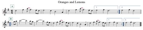 Oranges and Lemons – Playford’s Dancing Master: The Compleat Dance Guide