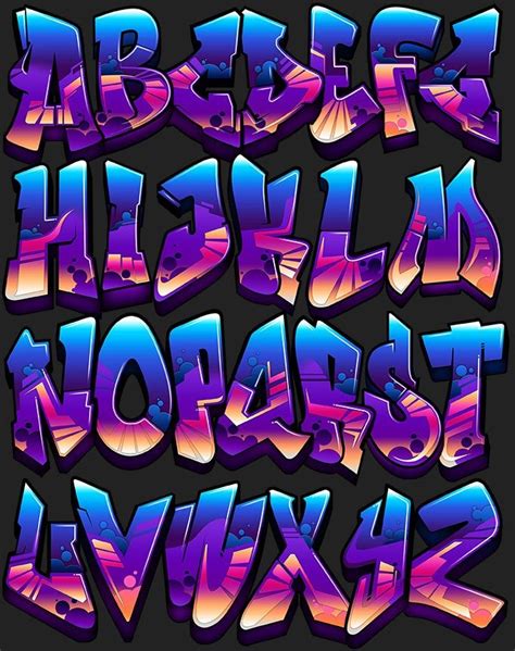 Graffiti Font - Apollo | Graffiti font, Graffiti lettering fonts ...