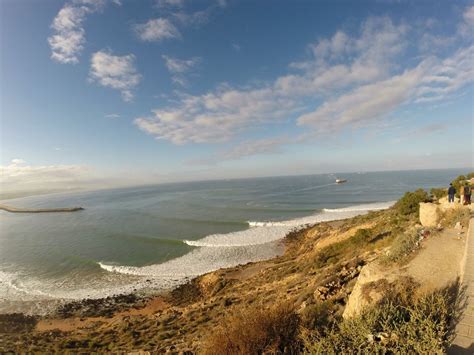 Long, clean swell lines rolling into Safi, Morocco. Photo by @safi_surf ...