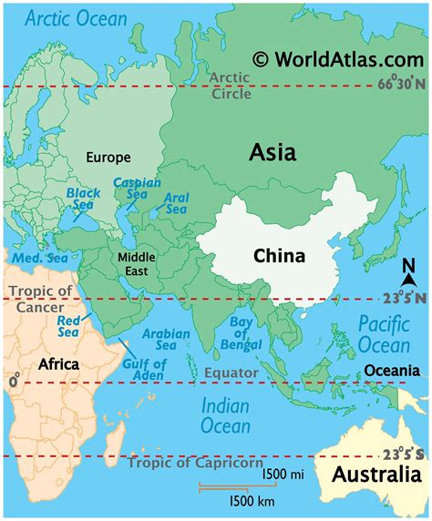 China Map / Geography of China / Map of China - Worldatlas.com