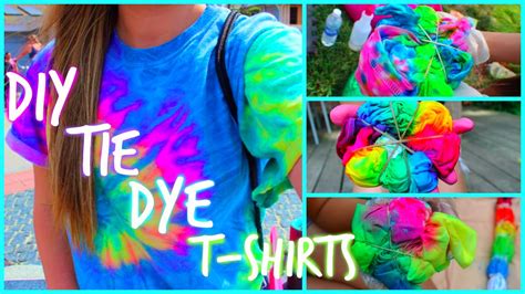 DIY Tie Dye T-Shirts - YouTube