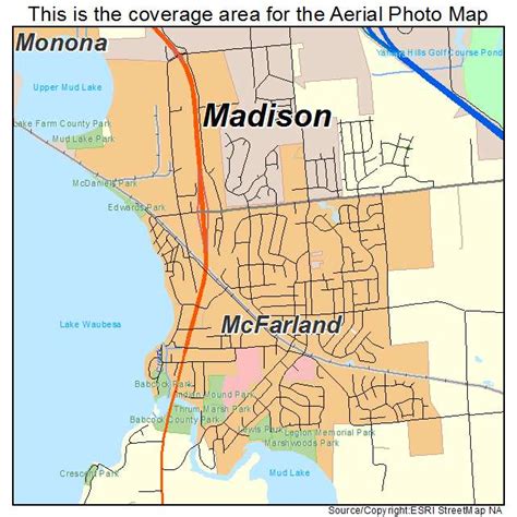 Aerial Photography Map of McFarland, WI Wisconsin