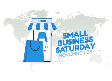 vector graphic of small business saturday good for small business ...