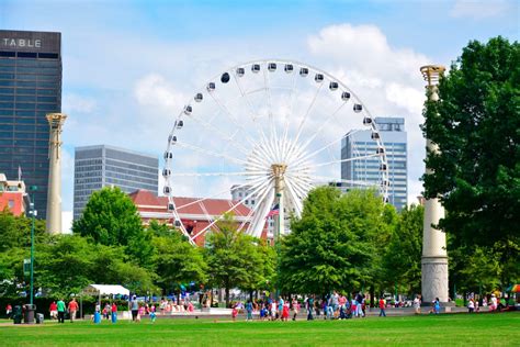 Atlanta Ferris Wheel: Find the Best Downtown Views on SkyView Atlanta