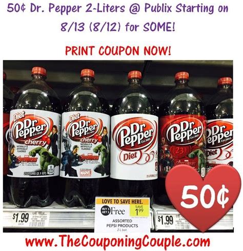 **UPDATE NEW COUPON 2 MORE PRINTS** Dr. Pepper 2-Liter Deal @ Publix ...