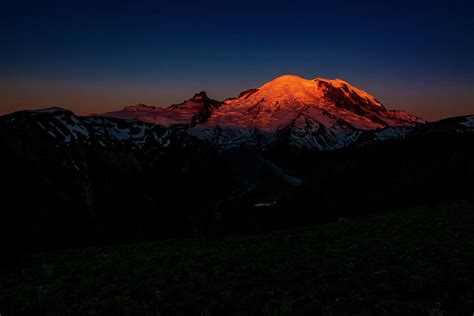 Mount Rainier Sunrise Photograph by Pelo Blanco Photo | Fine Art America