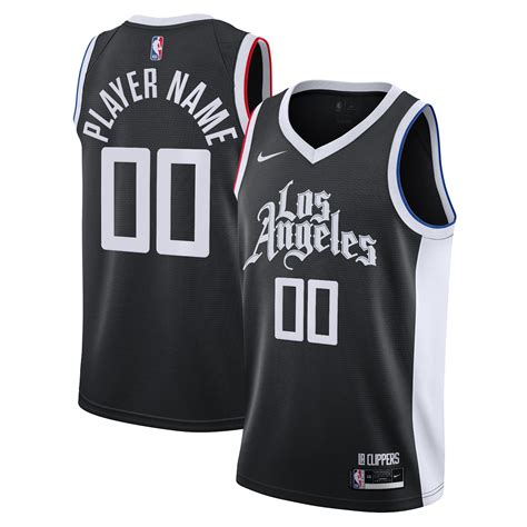 Los Angeles Clippers Nike City Edition Swingman Jersey - Custom - Mens