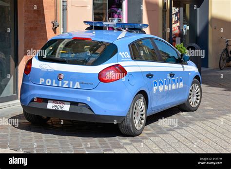 Italian police car hi-res stock photography and images - Alamy