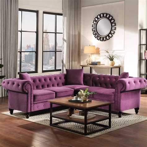 Relax Lounge Sofa Bed and Sleepers Couch Tufted Velvet pholstered ...