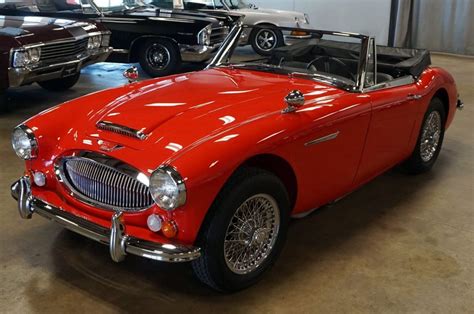 Austin Healey BJ Sport Convertible Red With Miles 9898 | Hot Sex Picture