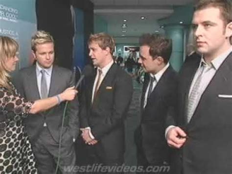 Westlife - Interview At "Beyond The Sea" Movie Premiere 2004 - YouTube