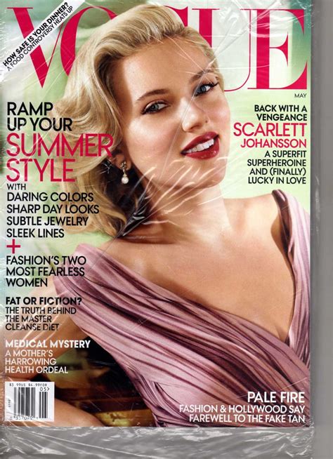 Vogue Magazine May 2012 Scarlett Johansson