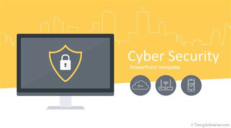 Cyber Security PowerPoint Template and Google Slides