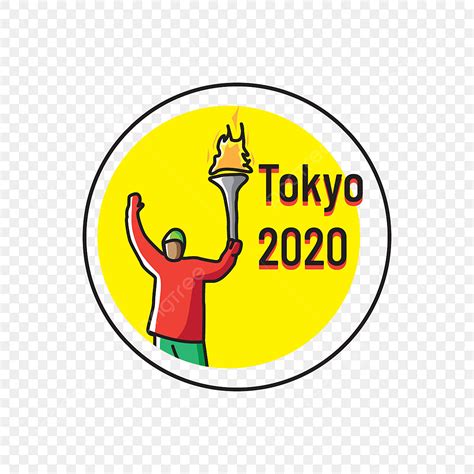 Gambar Permainan Olimpik Tokyo 2020 Pemenang Logo Obor Untuk Kemenangan ...