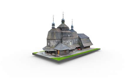 Church of the Ascension - 3D model by SKEIRON [d7b833a] - Sketchfab