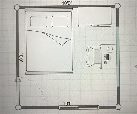 10x10 Bedroom Layout Ideas