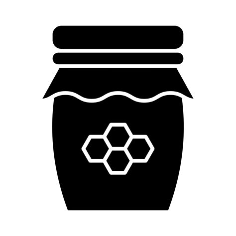 Honey Jar vector icon 21648213 Vector Art at Vecteezy