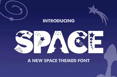 25+ Best Space Fonts for Stellar Designs (Free & Pro) 2023