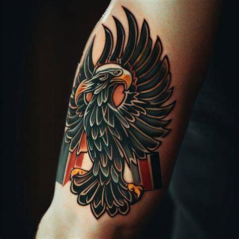 German Eagle Tattoo: A Symbol of Strength and Heritage - Your Own ...