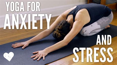 Yoga For Anxiety and Stress - YouTube