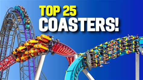 Top 25 Roller Coasters In America! - YouTube